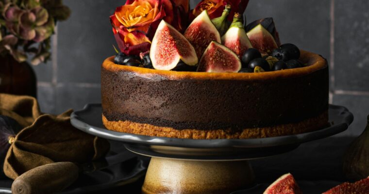 Cheesecake de figues i nous